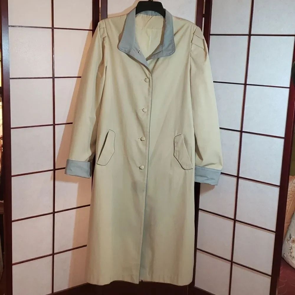 VNTG Sears Two Toned Trench Coat